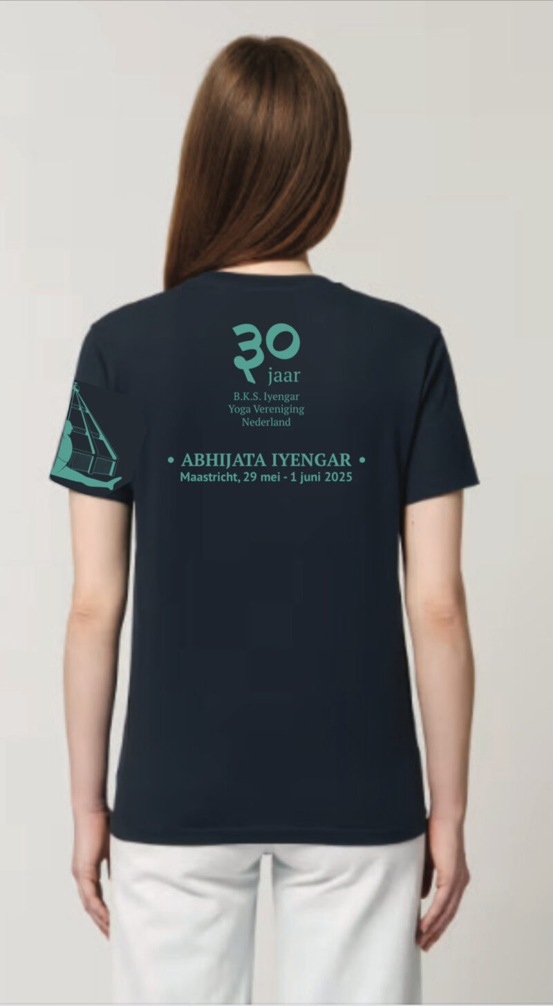T-shirt conventie 2025  dark navy - Afbeelding 2